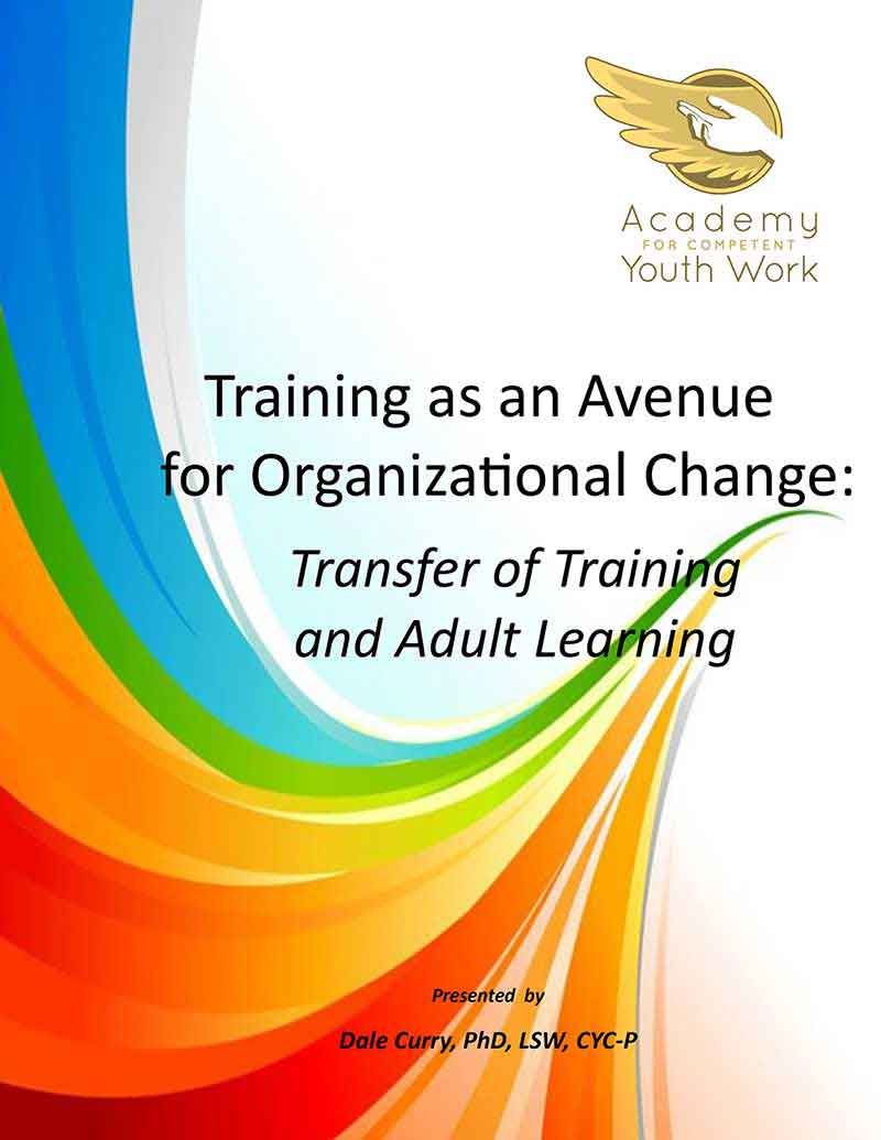 Training as an Avenue for Organizational Change